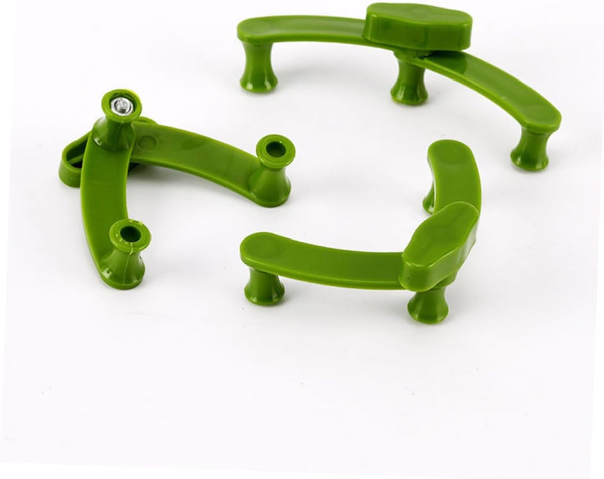 20Pcs Plant Branches Clips for Fruit Trees, Green Plastic Shape Control