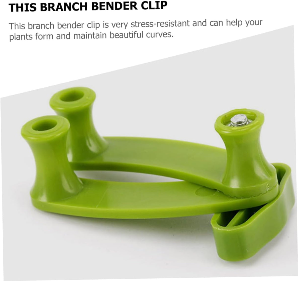 12pcs Plant Branch Benders Plastic Adjustable Fixing Clamps for Garden