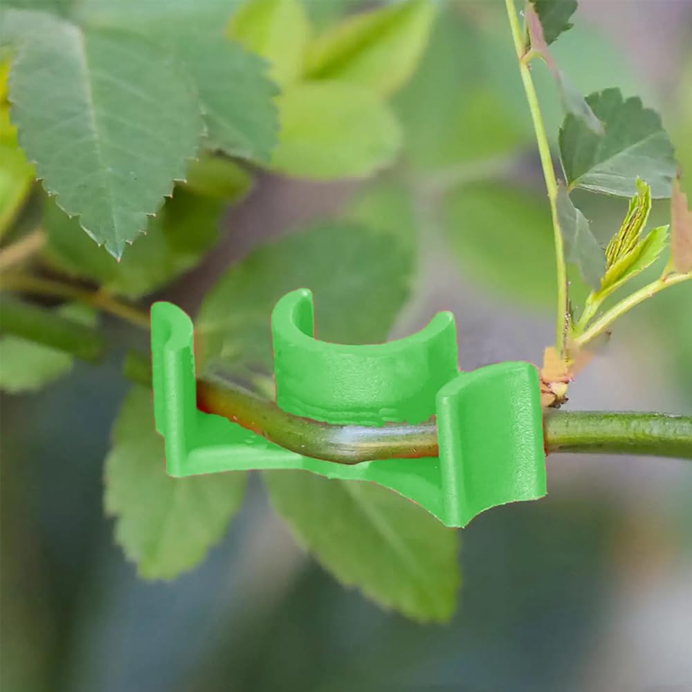 80 pcs Plant Stem Training Clips, Low Stress Plant Bud Bender Branches Trainer Plant Support Clips Plant Ties Trellis Clamps for Climbing Plants Garden Plant Grow Tools