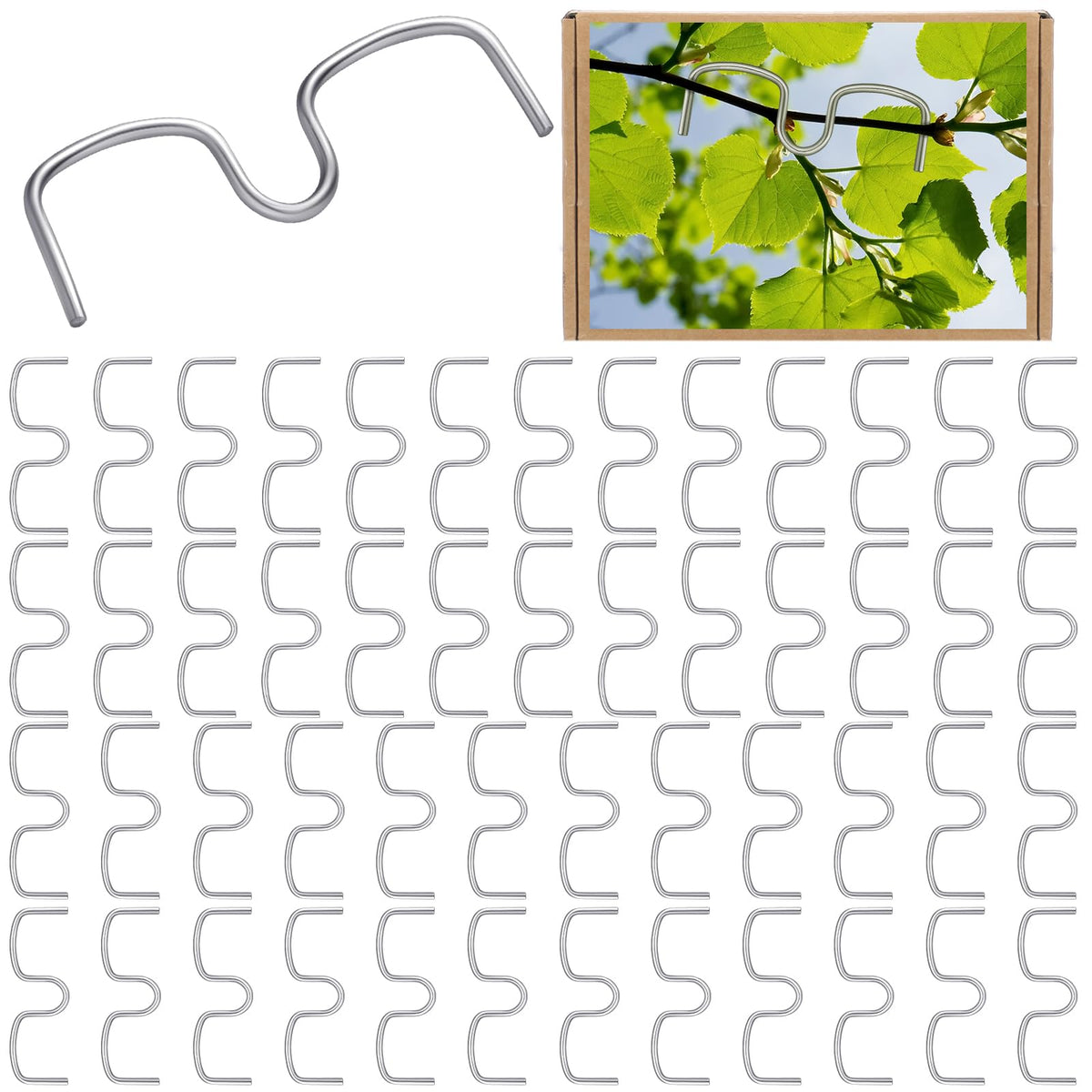 MorningRo 50 Pcs Fruit Tree Limb Spreaders Branch Bender, M-5.12(inch)