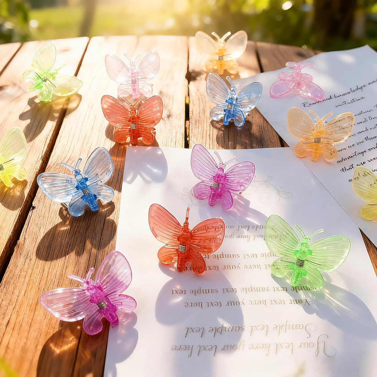 150Pcs Orchid Clips Kit with Butterfly, Dragonfly Clear Plant Clips