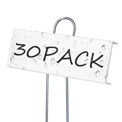 30 Pack Metal Plant Labels for Outdoor Garden Waterproof Plant Markers, Labels Garden Markers for Seedlings Herbs Vegetable Greenhouse Gifts, with Pen
