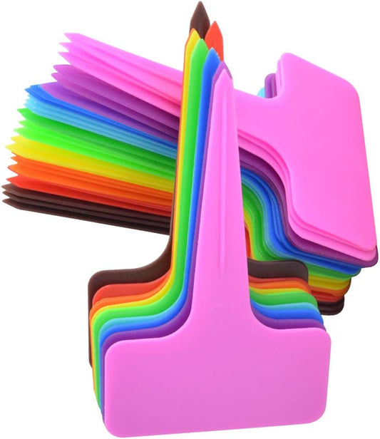 HOVEOX 200 Pcs Plastic Plant Labels Plant Name Tags Garden Labels Outdoor