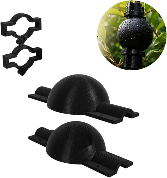 Plant Propagation Ball Holder for Air Layering – Snap-On Branch Clip for Root Development | Tool-Free Garden Propagation System | Fits Standard Rooting Spheres