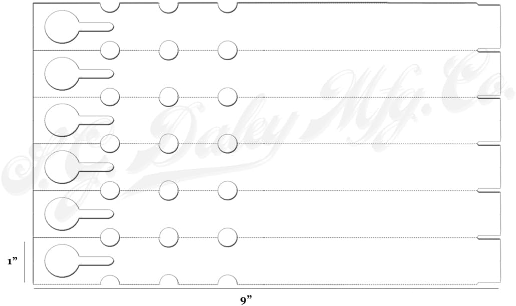 9" x 1" Yellow - 250 Pcs - Plastic Plant Tags and Labels - Wrap Around Thermal Plastic - Nursery Garden Tree Labels | Made in The USA |