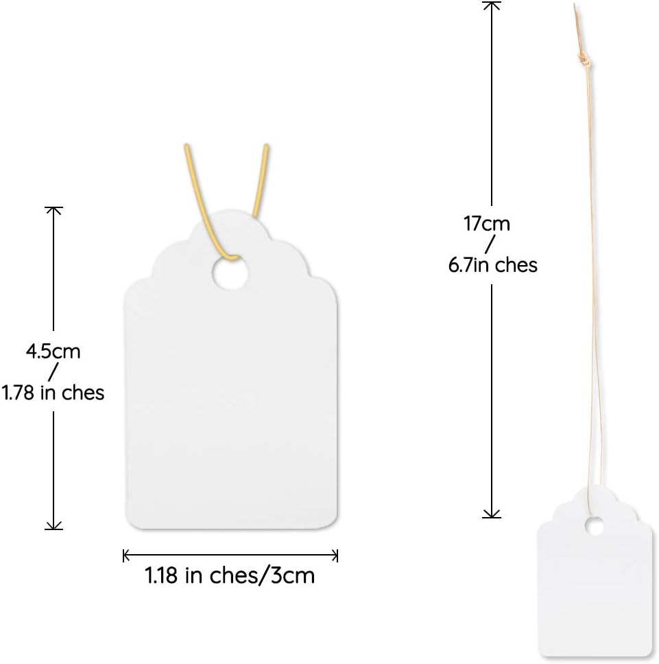 1000Pcs Waterproof Plant Tags with Strings
