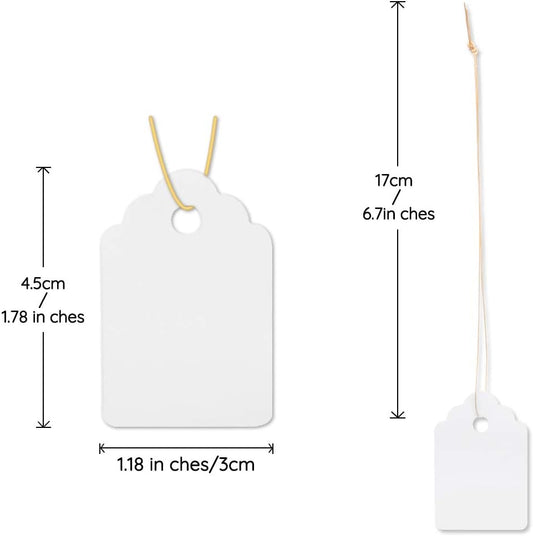 1000Pcs Waterproof Plant Tags with Strings