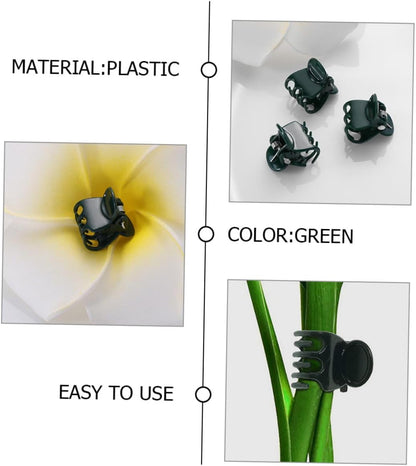 Plant Support Clips 40pcs Plastic for Vine Vegetables Beans