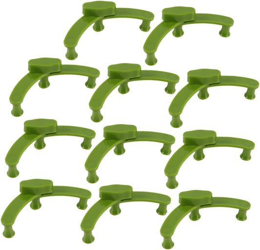 12pcs Plant Branch Benders Plastic Adjustable Fixing Clamps for Garden