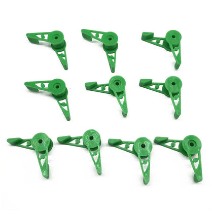Branch bender 100pcs Plant Branches Bender Training Clips Garden Stem Trainer Clips 270 Degree Adjustable Planter Holder For Low Stress Training Tool for Plant Bonsai Garden Home(Green)