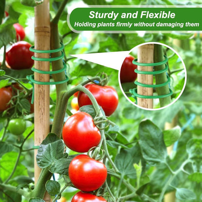 Shintop Plant Ties, 65.6ft 3.5mm Soft Garden Wire for Climbing Plants