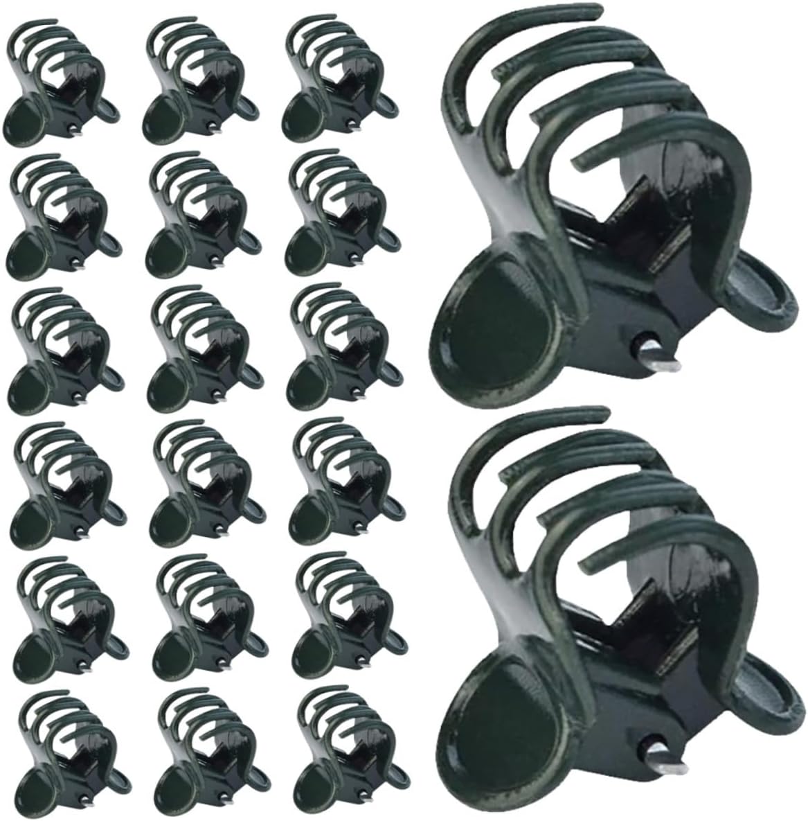 Plant Support Clips 40pcs Plastic for Vine Vegetables Beans