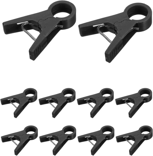 FAVOMOTO 100PCS Plant Support Clips, Plastic Thickened Stems Vines Plant Clamps Tomato Clips Upright Climbing Tool for Garden Supporting Vine Climbing