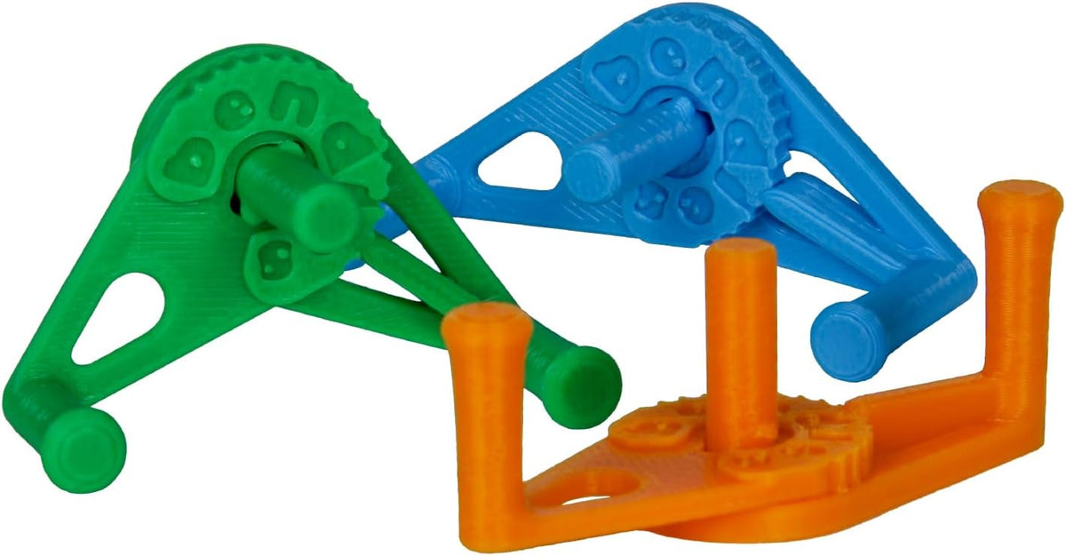 Bendies LST Plant Training Clips 15 Pack Blue - v2.0 Adjustable Low Stress Support Clips for Stem Bending, Grow Tent, Plant Ties & Gardening Accessories