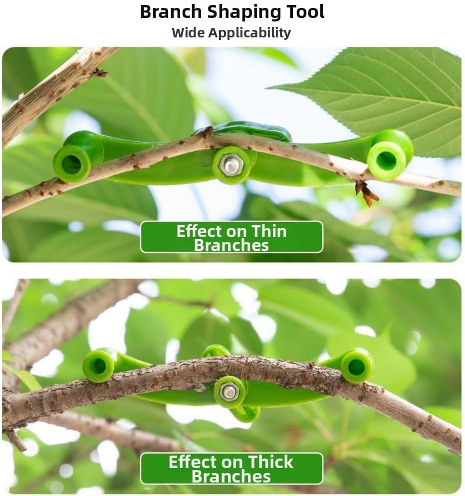 Plant Clamp Bender Plant Clips, Adjustable Twig Bending Clips Branch Training Tools Plastic Plant Benders for Fruit Tree Bonsai Growth Shaping