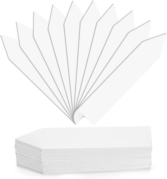 Foraineam 1000 Pcs 4 Inches Plant Labels Plastic Plant Tags Nursery Garden Labels Pot Marker Garden Stake Tags