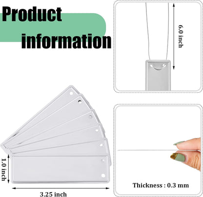 Ripeng 200 Pieces Aluminum Metal Plant Labels Tree Tags Writable, Silver