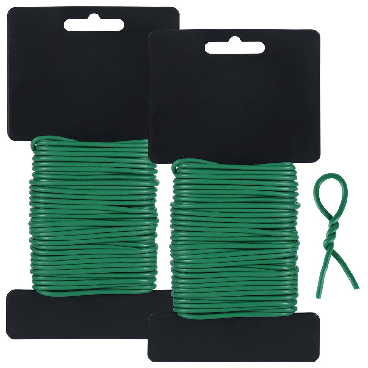 Tenn Well 2Pk 52ft 3.5mm Garden Wire Ties for Climbing Plants