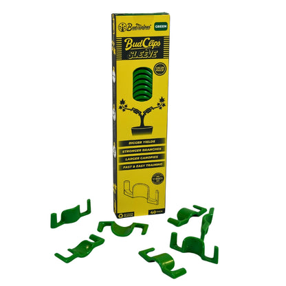 BudTrainer BudClips for Low Stress Plant Training, Yellow, 20-Pack