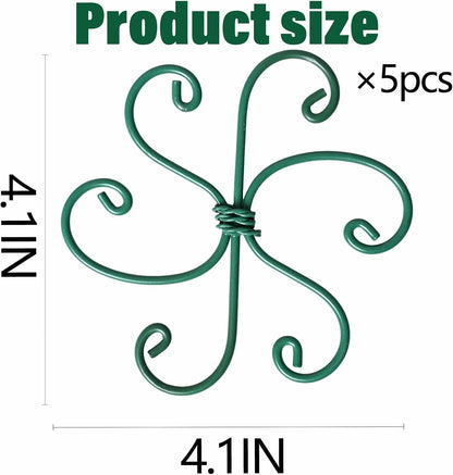 Yohsnor 5PCS Monstera Plant Support Hook - 4.1 * 4.4IN Stem Holder