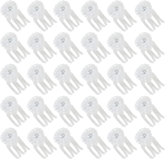 200PCS Clear Plant Clips for Garden, 5-Claw Orchid Stem Support Clamps