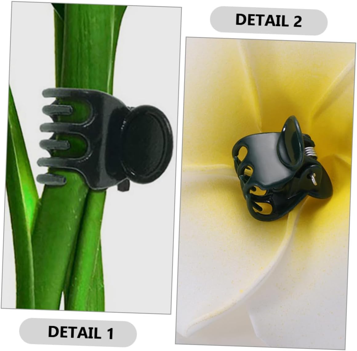 Plant Support Clips 40pcs Plastic for Vine Vegetables Beans