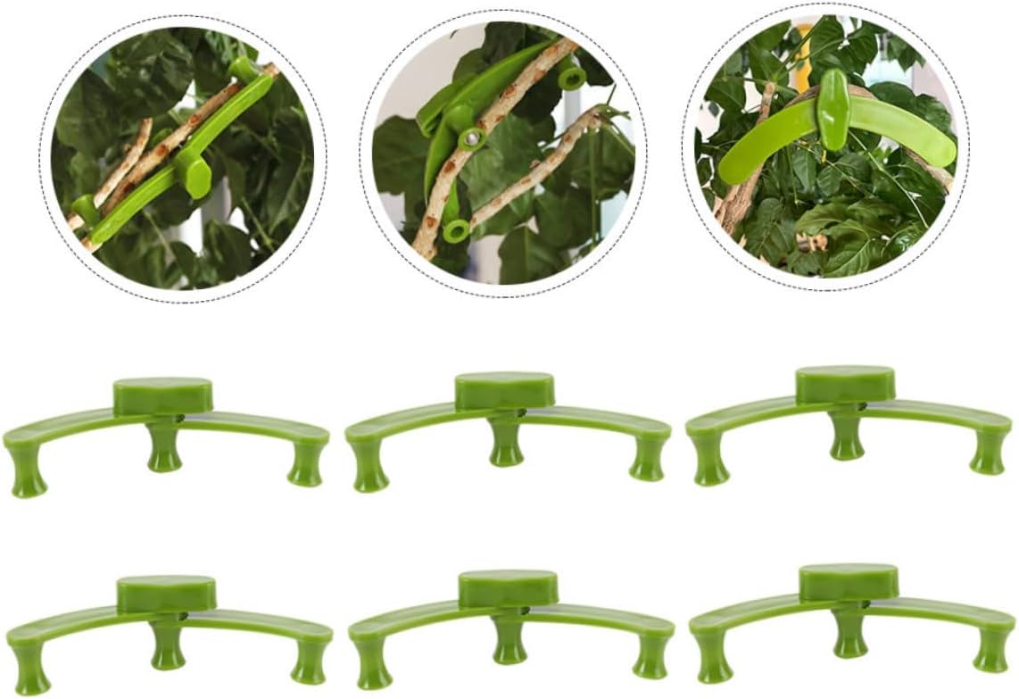 20pcs Plant Branch Bender Adjustable Branch Puller Fixator for Fruit Trees Flower Pots Bonsai Reusable Garden Training Tool for Outdoor Plant Support