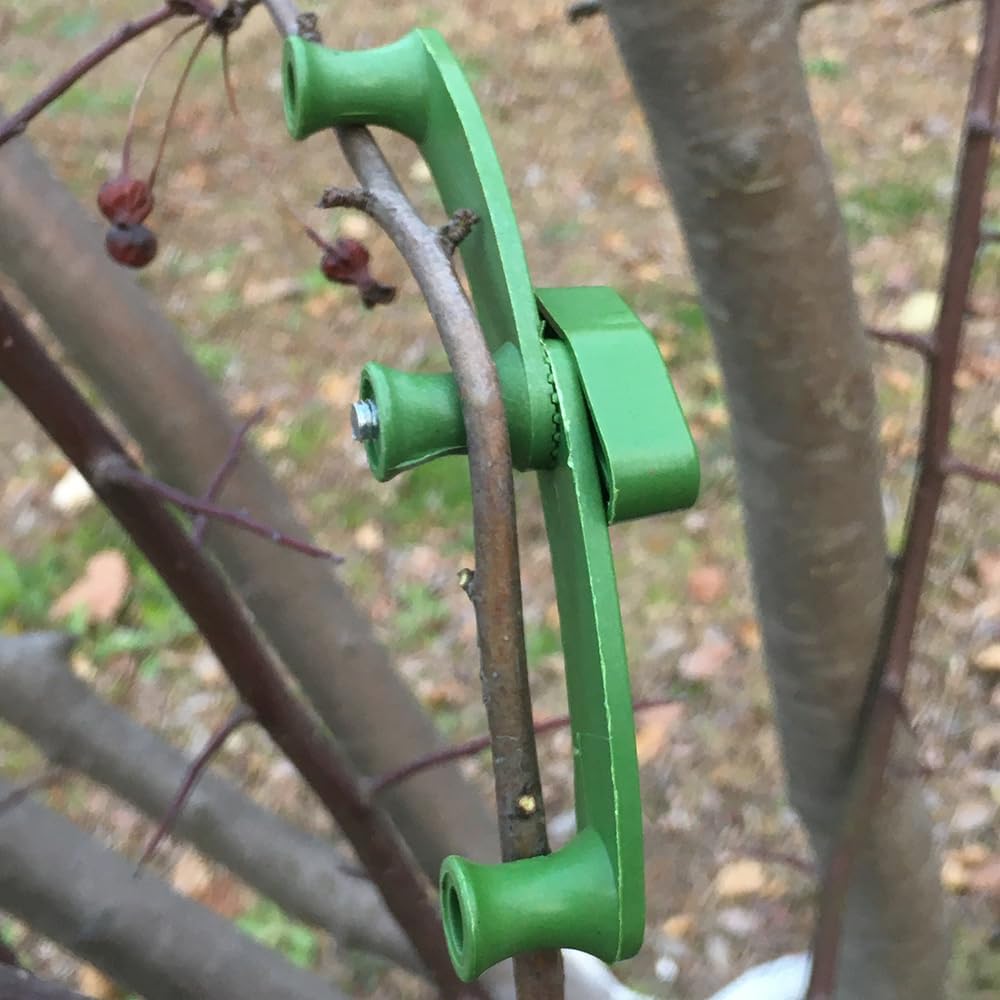 8PCS Twig Bending Clips, Adjustable Plant Branch Benders, Reusable Garden Branch Training Tools, Fruit Tree Direction Growth Accessories, Bonsai Angle Control Helper, Green