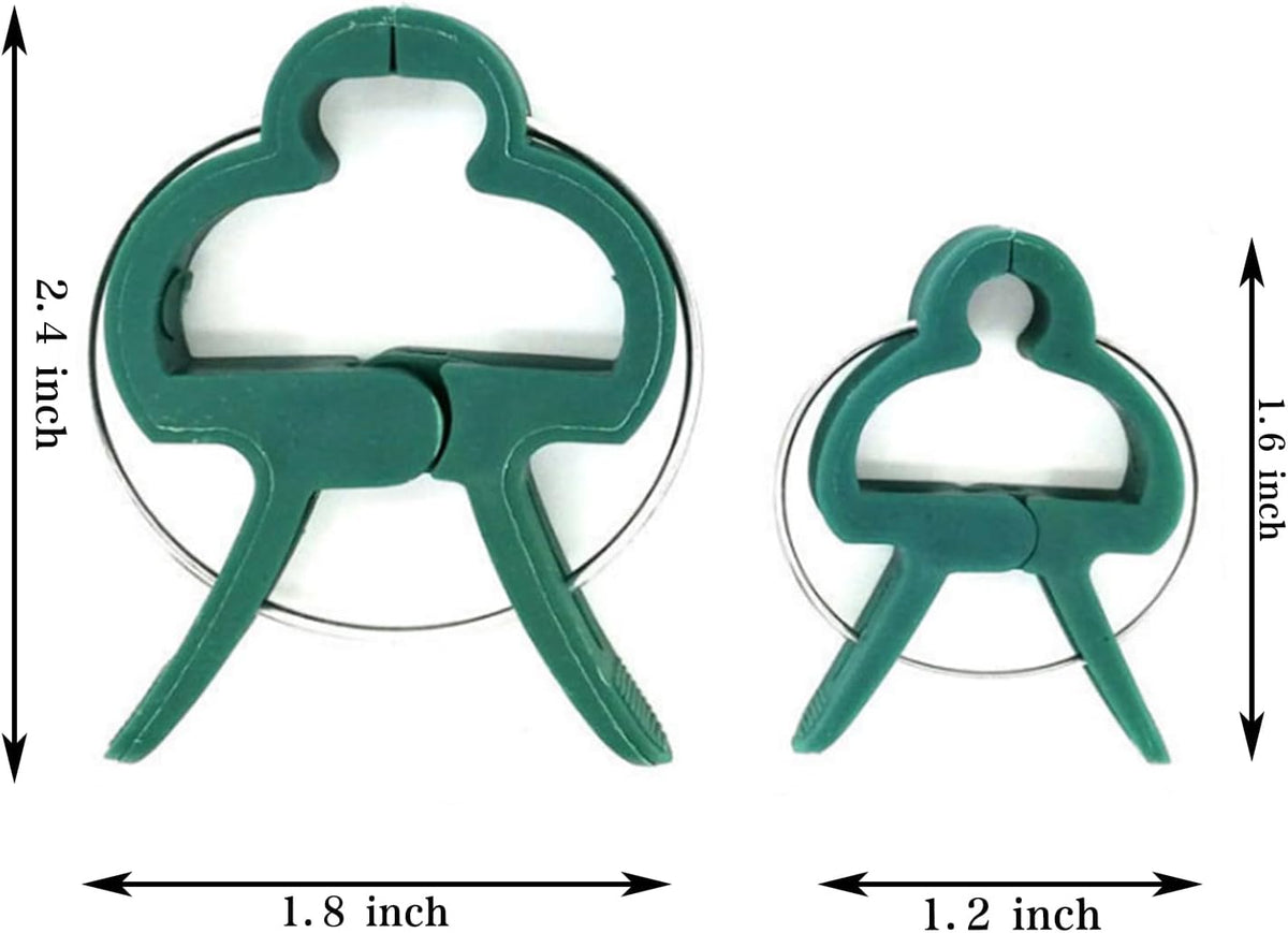 Plant Support Clips, 80 PCS, 2 Sizes