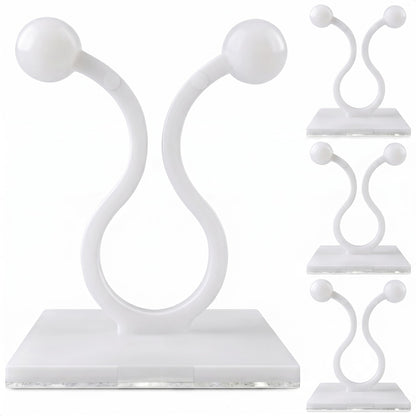 Plant Clips for Climbing Plants, 110 Pcs, 3 Sizes, Self-Adhesive Wall Clips