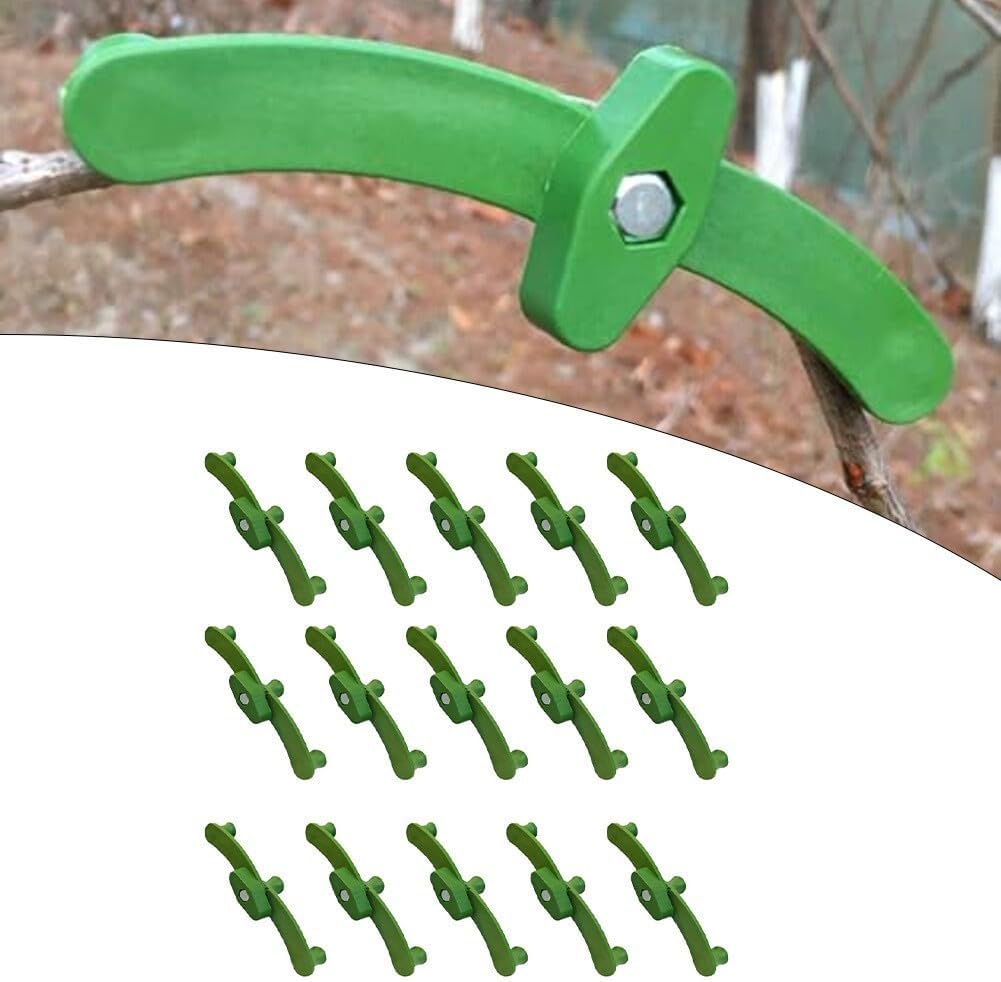 Plant Clamp Bender Plant Clips, Adjustable Twig Bending Clips Branch Training Tools Plastic Plant Benders for Fruit Tree Bonsai Growth Shaping
