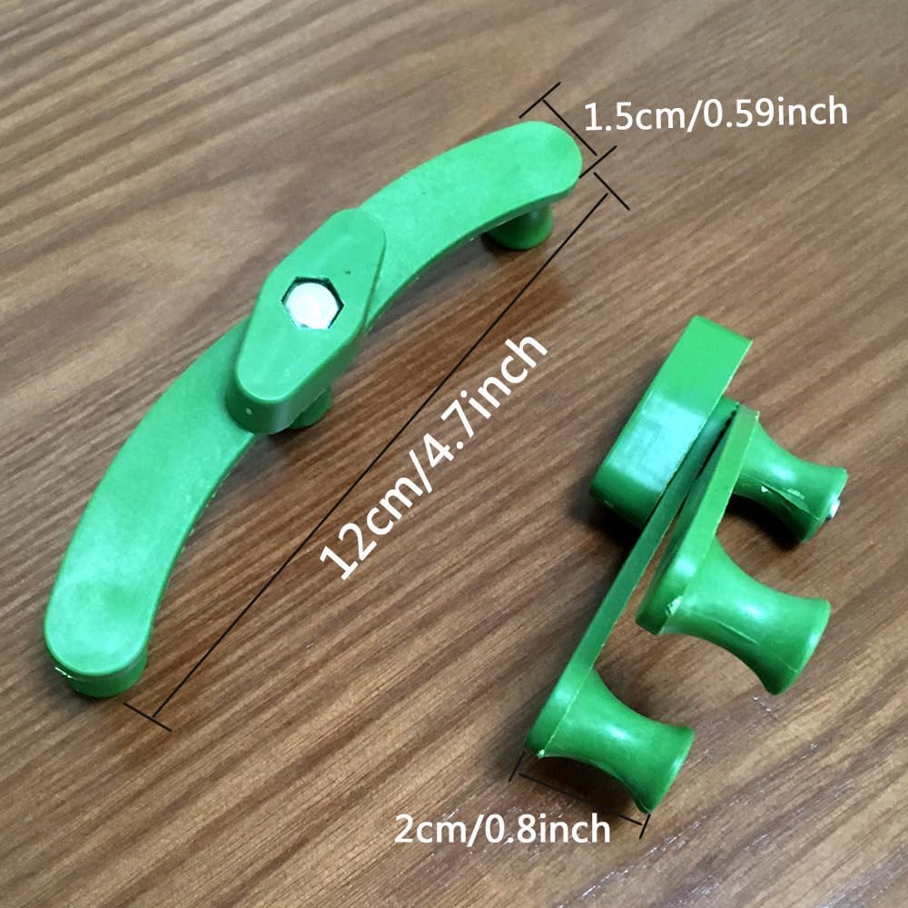 8PCS Twig Bending Clips, Adjustable Plant Branch Benders, Reusable Garden Branch Training Tools, Fruit Tree Direction Growth Accessories, Bonsai Angle Control Helper, Green
