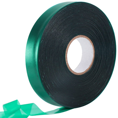 300FT Stretch Tie Tape Roll, 1'' Plant Tape Green Stretch Garden Tie