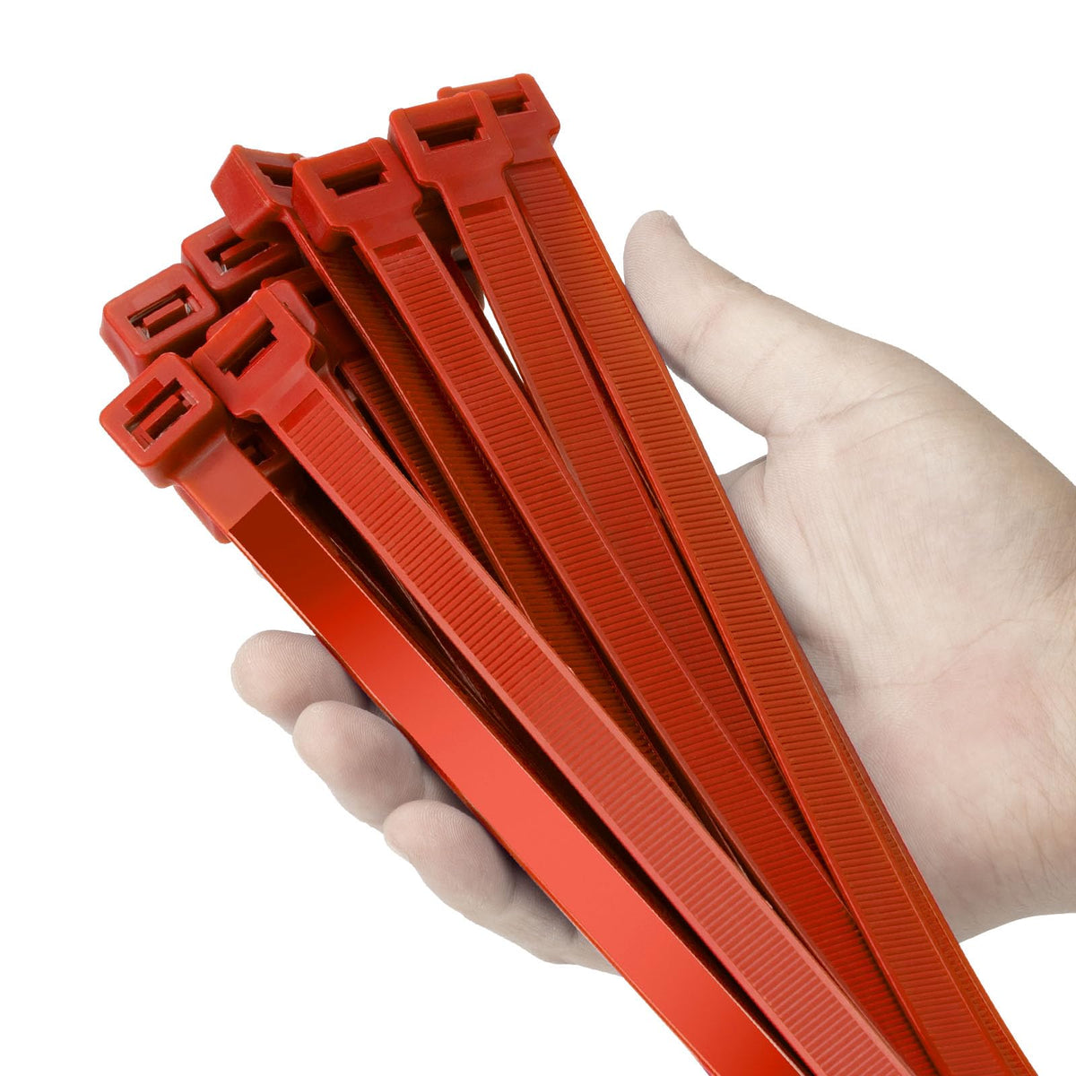 Armpow 24 inch Garden green Zip Ties Heavy Duty 50 PACK, 250 LBS Ultra Exclusive Strong Plastic Wire Ties, Large Cable Ties Extra Long Tie Wraps, Indoor and Outdoor UV Resistant