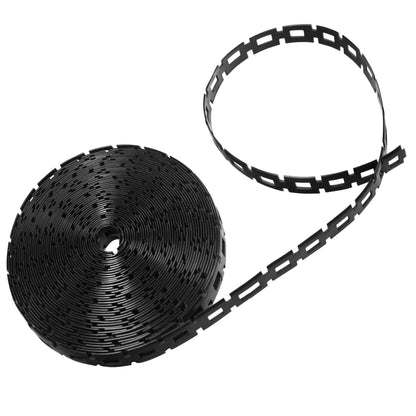 50 Ft Plastic Chain Lock Tree Tie, 1/2" Wide Adjustable Tree Support Straps