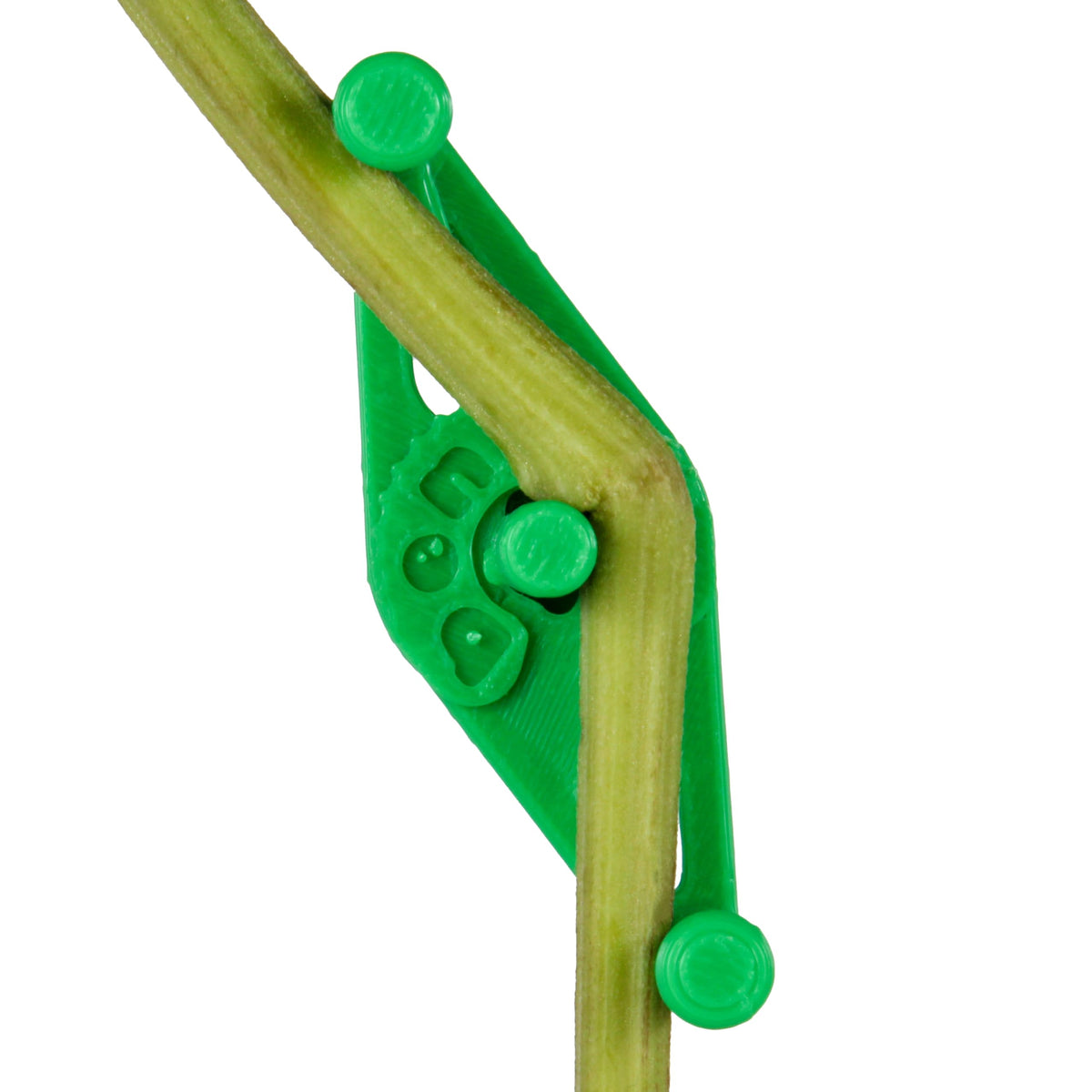 Bendies LST Plant Training Clips 15 Pack - v2.0 Adjustable Low Stress Green Support Clips for Stem Bending, Grow Tent, Plant Ties & Gardening Accessories