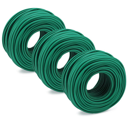 YDSL 88 feet Garden Flexible Wire, Soft Twist Plant Ties for Plant Vines and Office Organization (Diameter - 3MM)