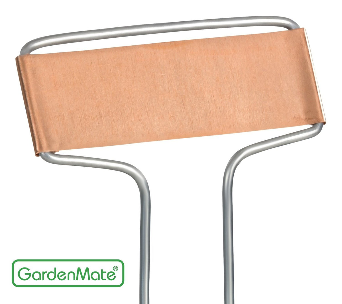 GardenMate 25-Pack Weatherproof Large Zinc Metal Plant Labels, Height 11.5", Label Area 3 1/2 x 1 1/4"