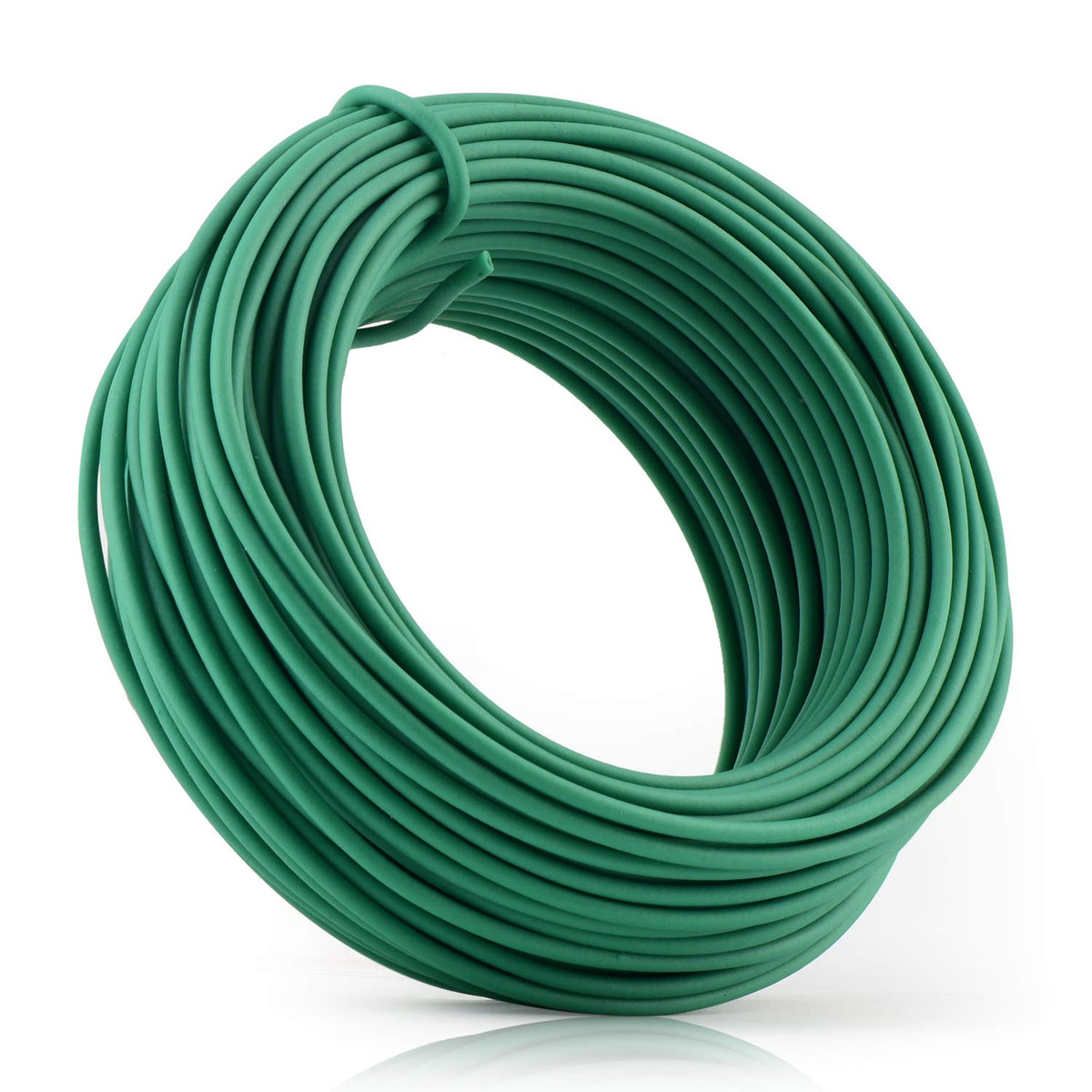 YDSL 100 Feet Soft Tie for Plants, Green Twist Garden Ties Gardening Supplies for Supporting Climbing Plants, Tomatoes, Vegetables, (Diameter - 2.5MM)