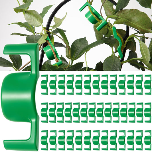 Feekoon 40 Pack LST Plant Training Clips Branch Benders(Green)