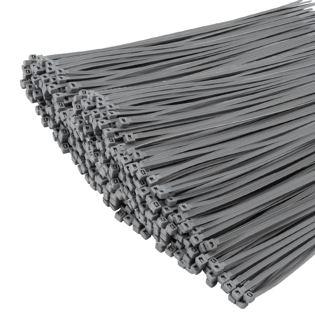 XINGO 1000 PCS Garden Green Zip Ties 8 Inch, 60 LBS Tensile Strength, Self-Locking Nylon Plastic Nylon PA66 Wire Ties for Indoor and Outdoor Use