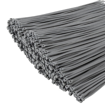 XINGO 1000 PCS Garden Green Zip Ties 8 Inch, 60 LBS Tensile Strength, Self-Locking Nylon Plastic Nylon PA66 Wire Ties for Indoor and Outdoor Use