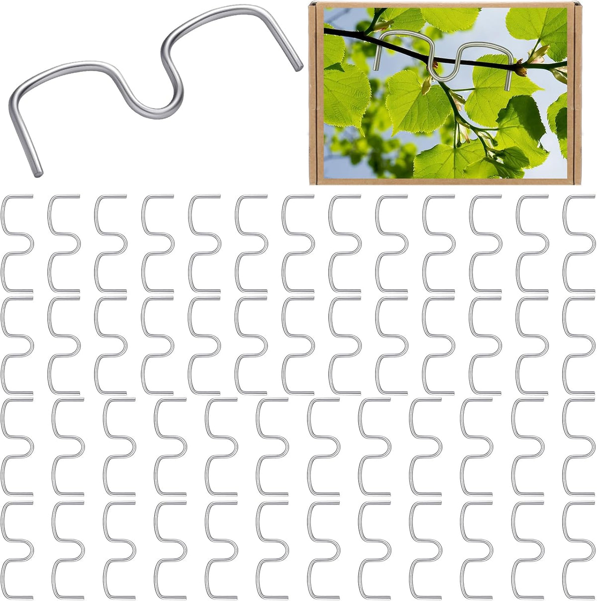 MorningRo 50 Pcs Fruit Tree Limb Spreaders Branch Bender, M-5.12(inch)