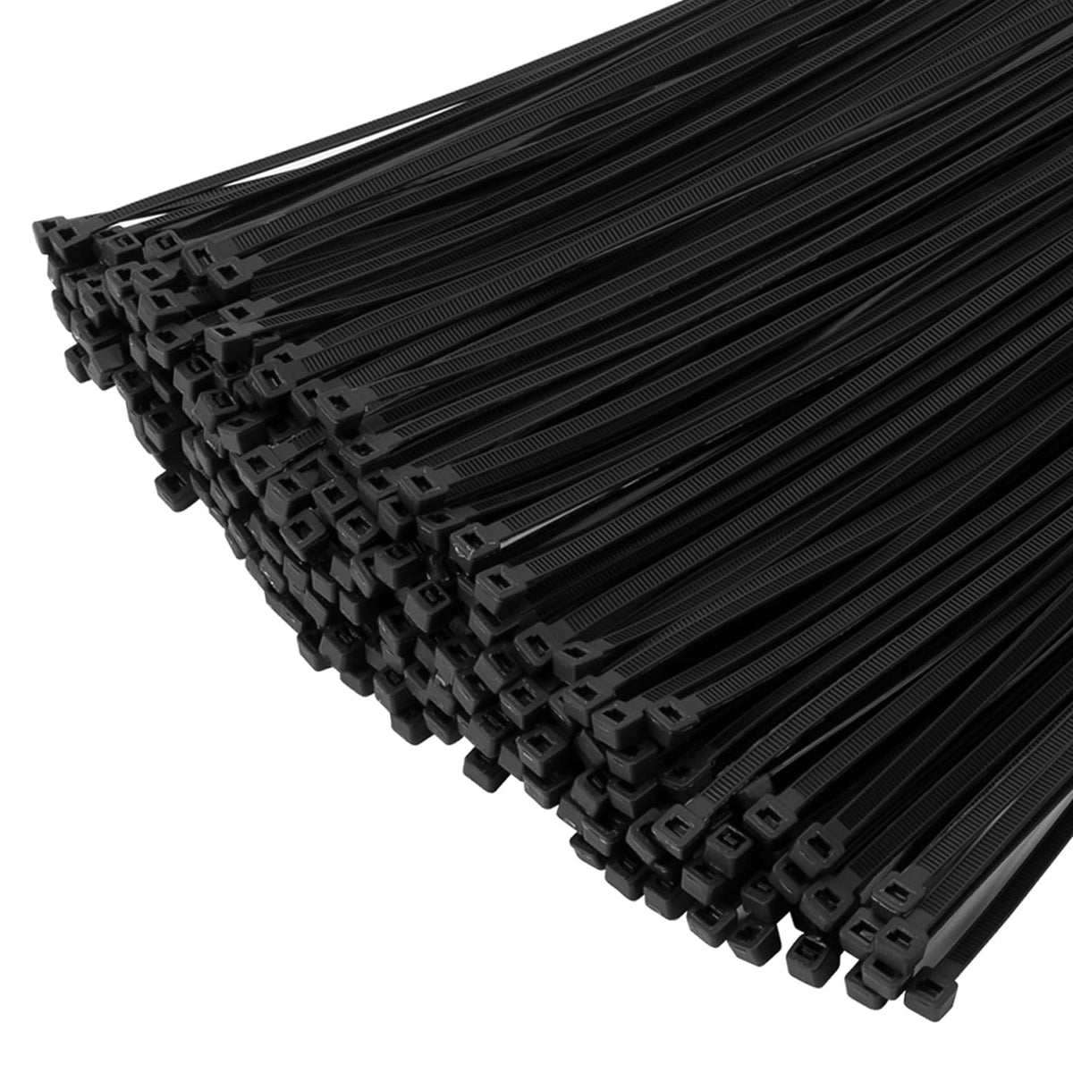 XINGO 1000 PCS Garden Green Zip Ties 8 Inch, 60 LBS Tensile Strength, Self-Locking Nylon Plastic Nylon PA66 Wire Ties for Indoor and Outdoor Use