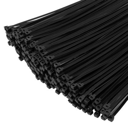 XINGO 1000 PCS Garden Green Zip Ties 8 Inch, 60 LBS Tensile Strength, Self-Locking Nylon Plastic Nylon PA66 Wire Ties for Indoor and Outdoor Use
