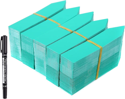 MIHEY 1000 Pcs Plant Tags and Labels - Plastic Waterproof Garden Markers