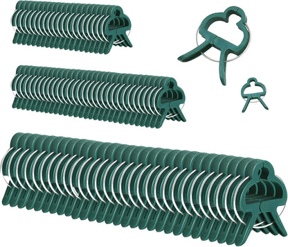 Plant Support Clips, 80 PCS, 2 Sizes