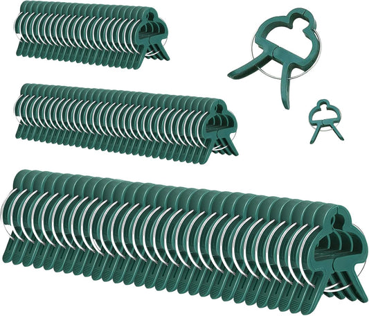 Plant Support Clips, 80 PCS, 2 Sizes