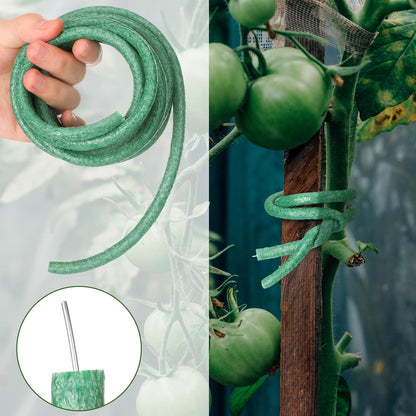 Frienda 76 ft Soft Plants Ties Flexible Foam Garden Ties 0.39 inch