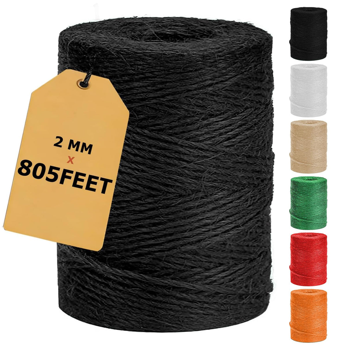 Vanhench 805ft Strong Natural Garden Twine String, Green